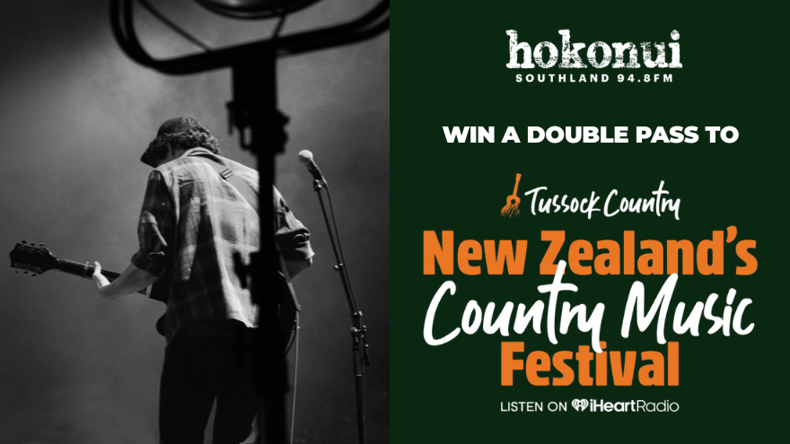 Win a Double Pass to Tussock Country - New Zealand's Country Music Festival 